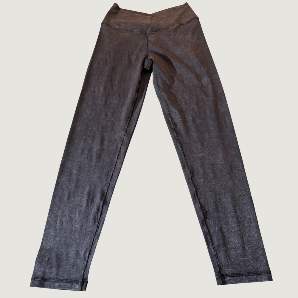 OFFLINE by Aerie Womens Leggings M Grey Crossover Real Me 7/8 Athleisure
